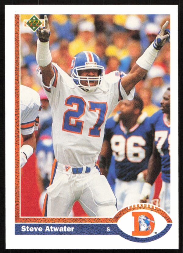 1991 Upper Deck Steve Atwater #144 (Front)