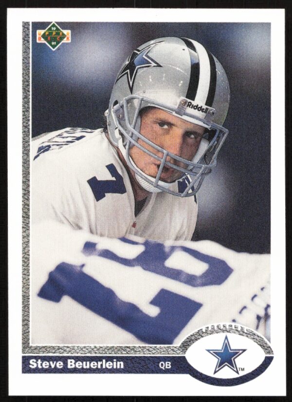 1991 Upper Deck Steve Beuerlein #699 (Front)