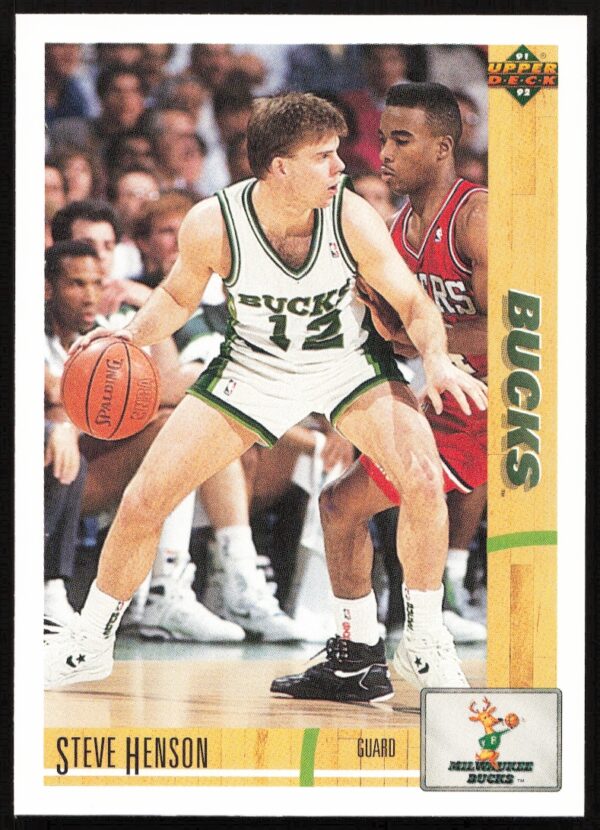 1991 Upper Deck Steve Henson #366 (Front)