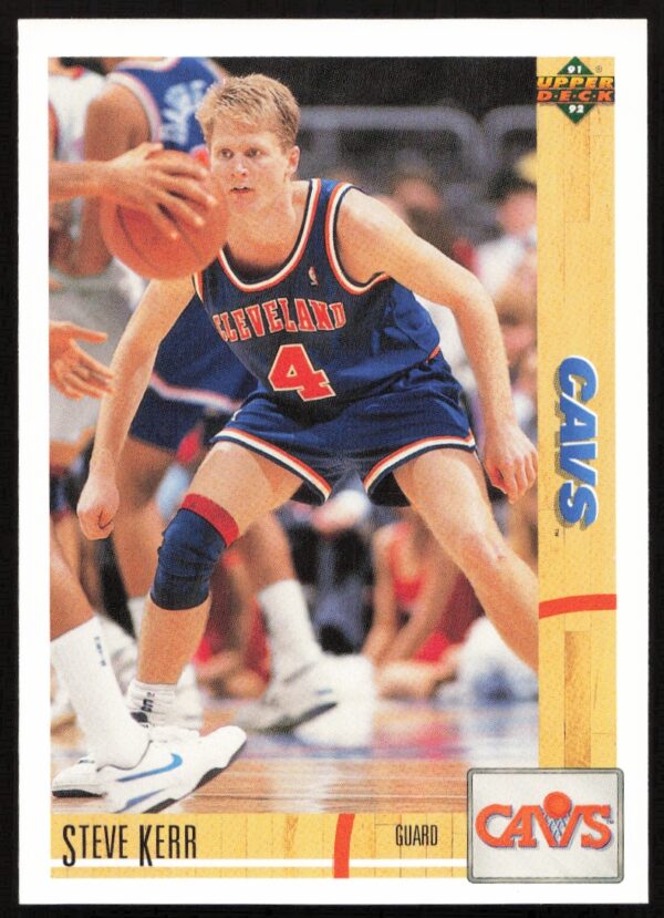 1991 Upper Deck Steve Kerr #208 (Front)