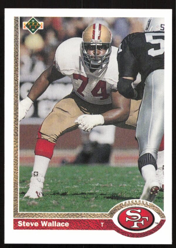 1991 Upper Deck Steve Wallace #677 (Front)