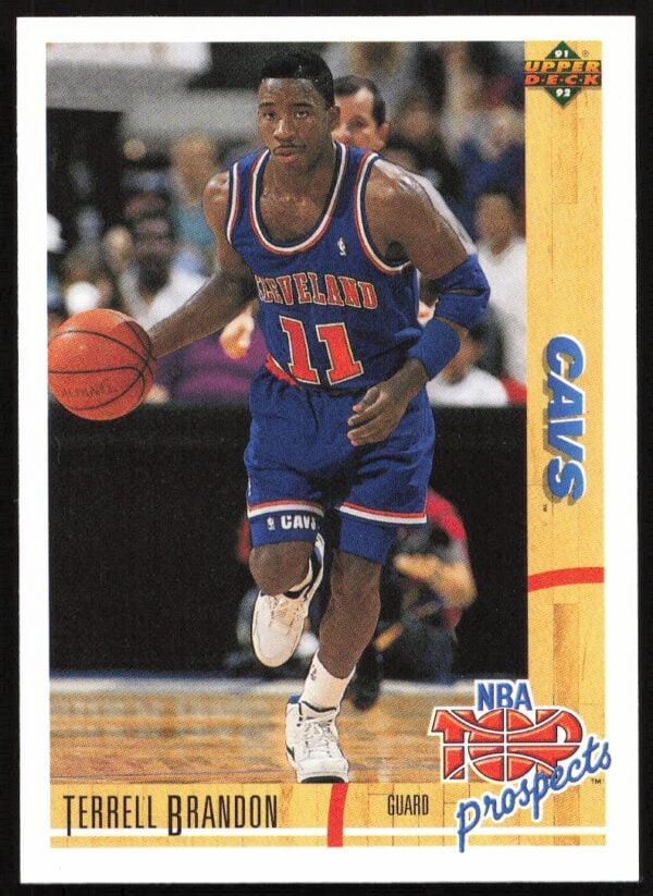 1991 Upper Deck Terrell Brandon #441 (Front)