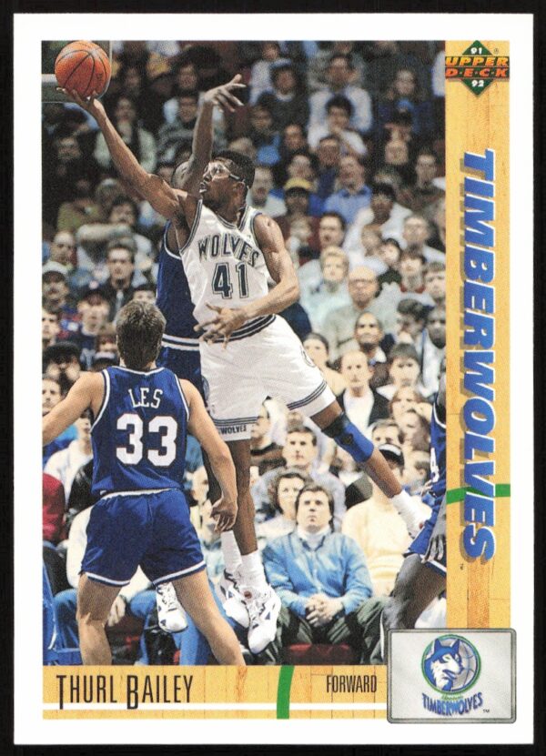 1991 Upper Deck Thurl Bailey #418 (Front)