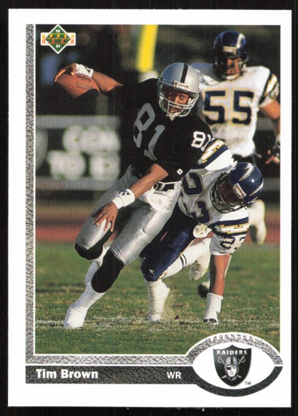 1991 Upper Deck Tim Brown #294 (Front)