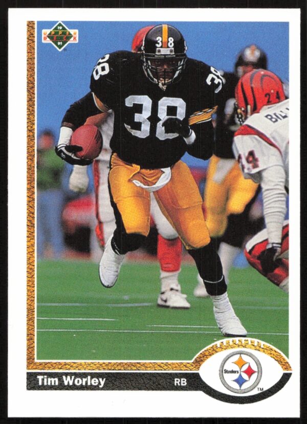 1991 Upper Deck Tim Worley #307 (Front)