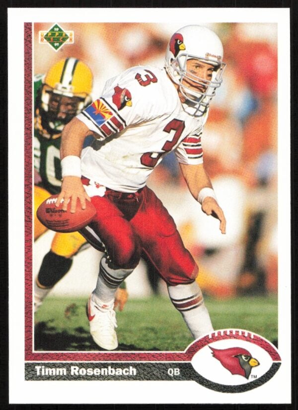 1991 Upper Deck Timm Rosenbach #167 (Front)