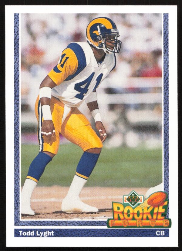 1991 Upper Deck Todd Lyght #648 (Front)