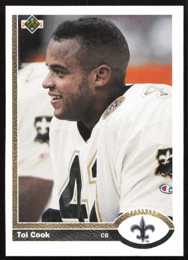 1991 Upper Deck Toi Cook #682 (Front)