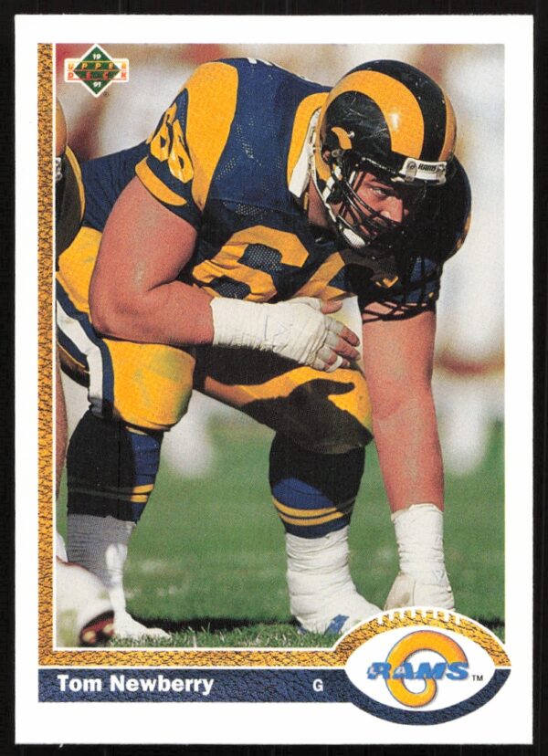 1991 Upper Deck Tom Newberry #383 (Front)