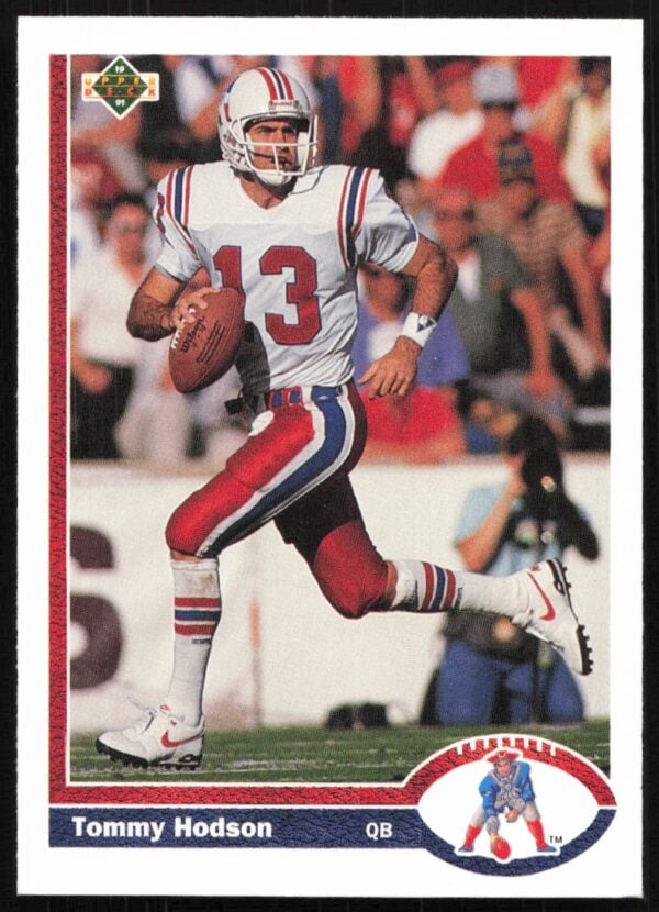 1991 Upper Deck Tommy Hodson #480 (Front)