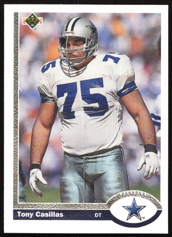 1991 Upper Deck Tony Casillas #696 (Front)