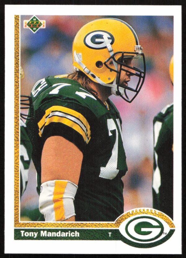 1991 Upper Deck Tony Mandarich #232 (Front)