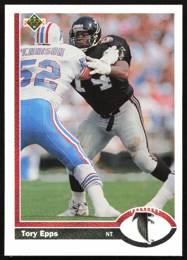 1991 Upper Deck Tory Epps #392 (Front)