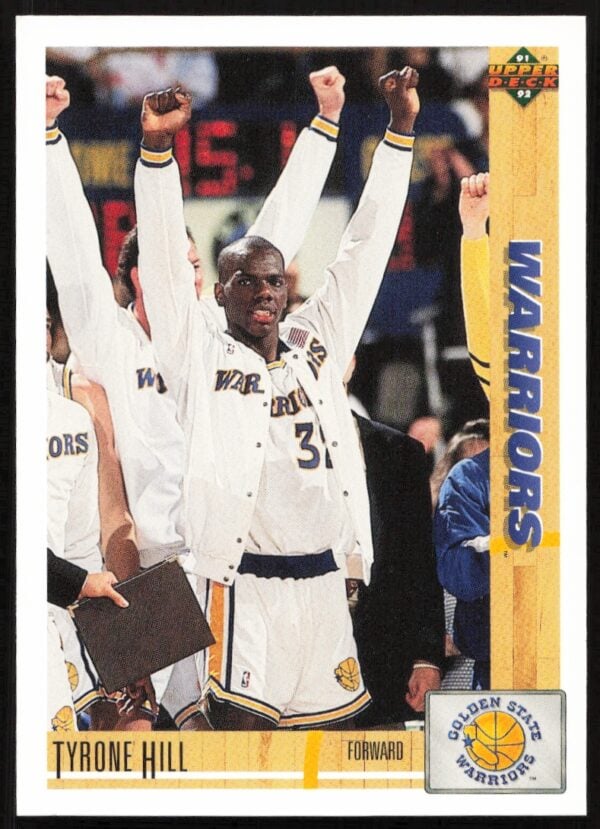 1991 Upper Deck Tyrone Hill #263 (Front)