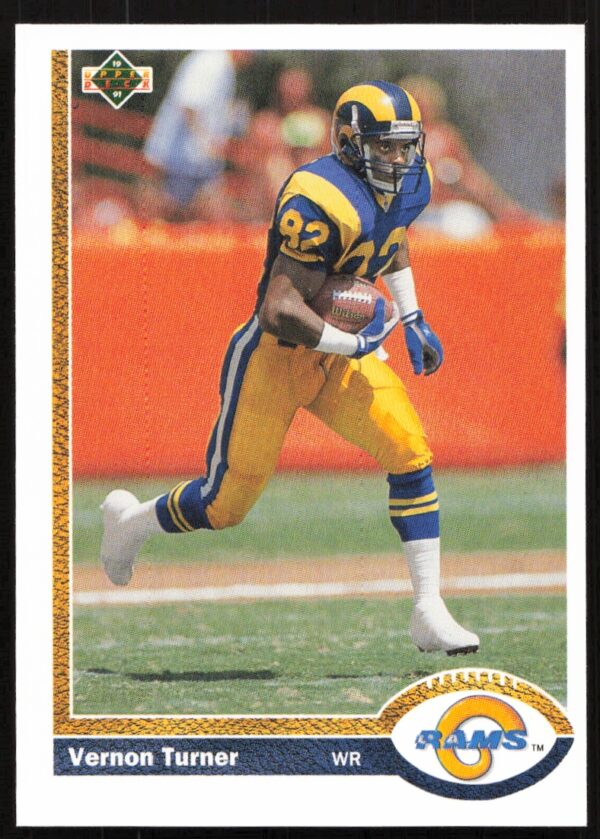 1991 Upper Deck Vernon Turner #571 (Front)