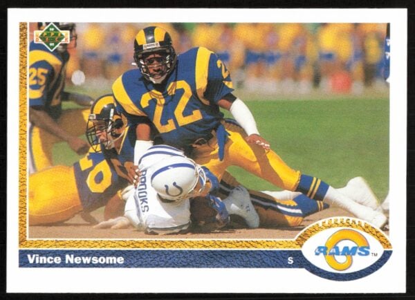 1991 Upper Deck Vince Newsome #239 (Front)