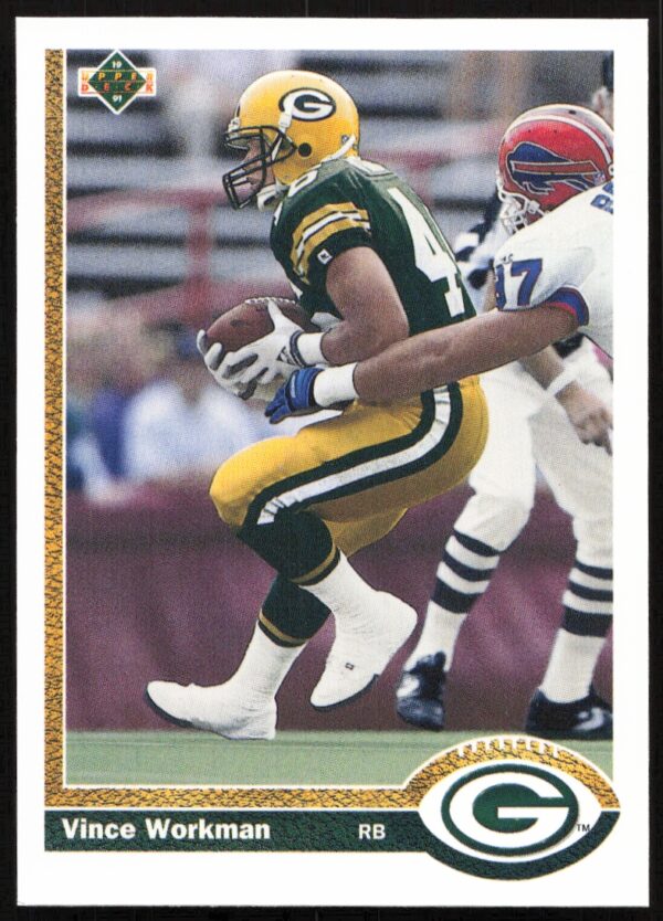 1991 Upper Deck Vince Workman #668 (Front)