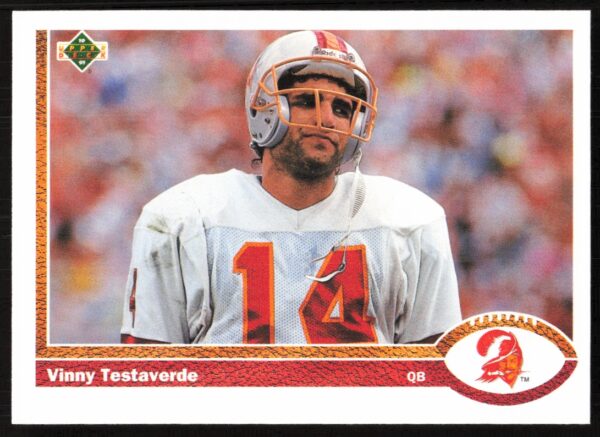 1991 Upper Deck Vinny Testaverde #261 (Front)