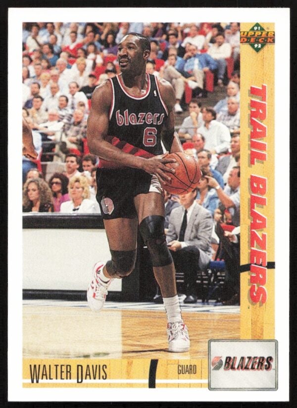 1991 Upper Deck Walter Davis #380 (Front)