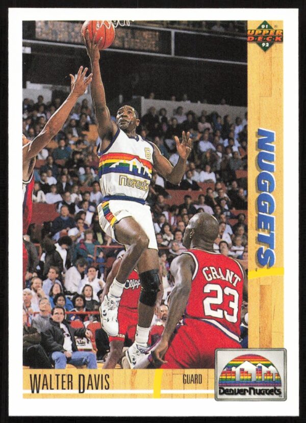 1991 Upper Deck Walter Davis #422 (Front)