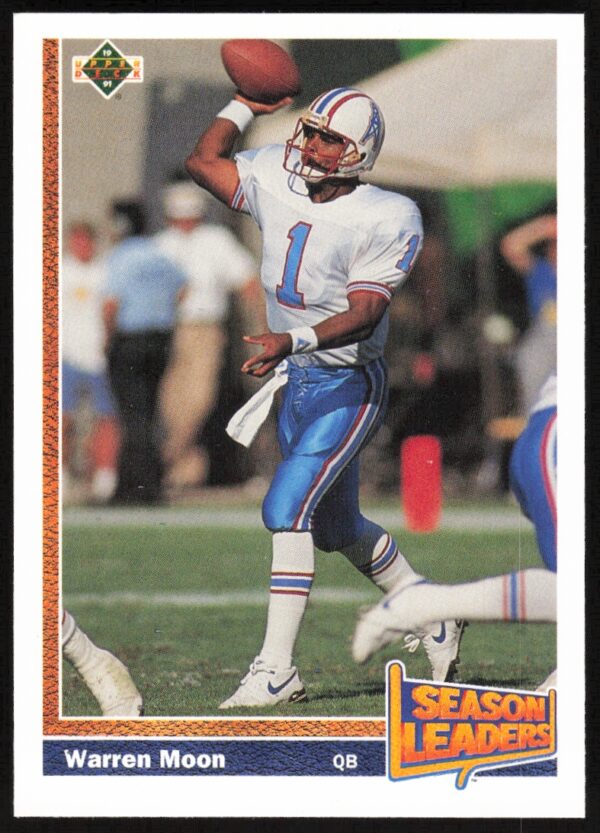 1991 Upper Deck Warren Moon #403 (Front)