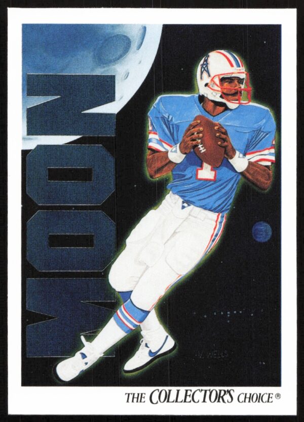 1991 Upper Deck Warren Moon #90 (Front)