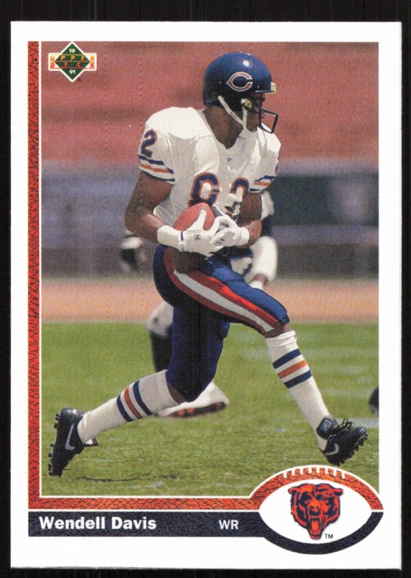 1991 Upper Deck Wendell Davis #501 (Front)