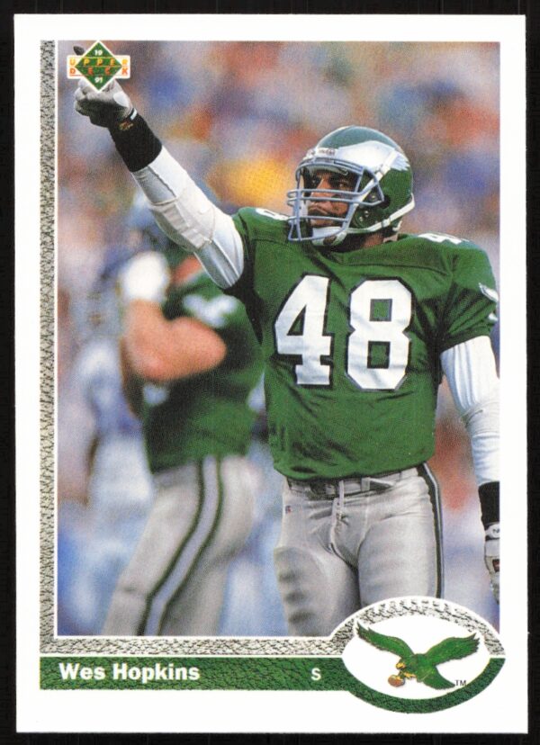 1991 Upper Deck Wes Hopkins #106 (Front)