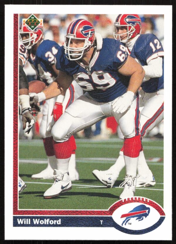 1991 Upper Deck Will Wolford #510 (Front)