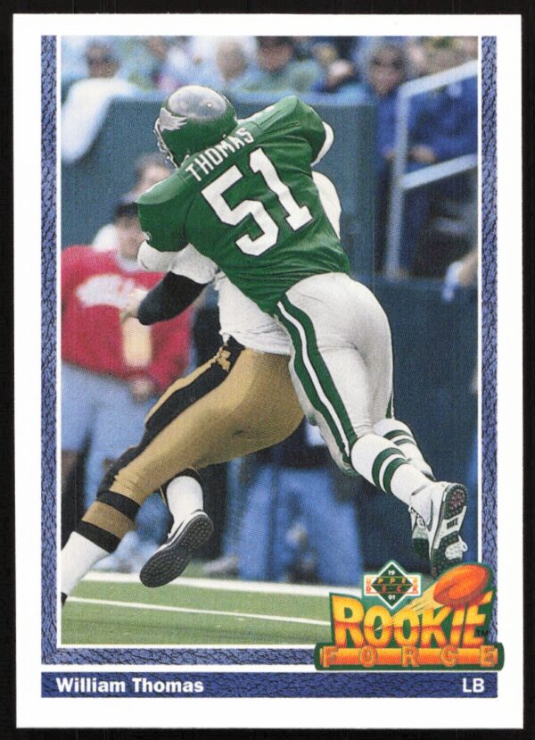 1991 Upper Deck William Thomas #628 (Front)