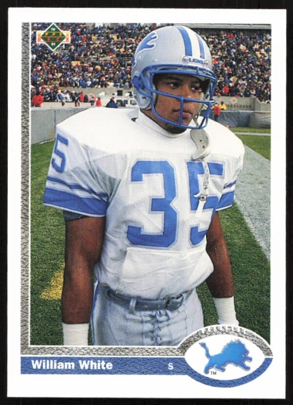 1991 Upper Deck William White #49 (Front)