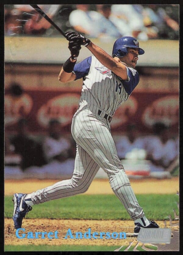 1998 Upper Deck Garret Anderson #124 (Front)