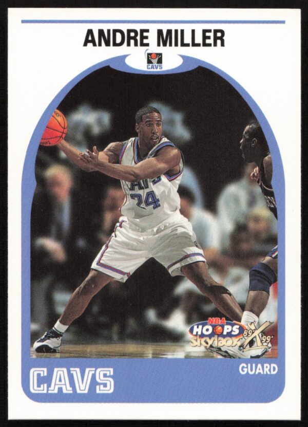 1999-00 Skybox NBA Hoops Decade Andre Miller #4 (Front)