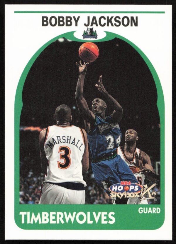 1999-00 Skybox NBA Hoops Decade Bobby Jackson #125 (Front)