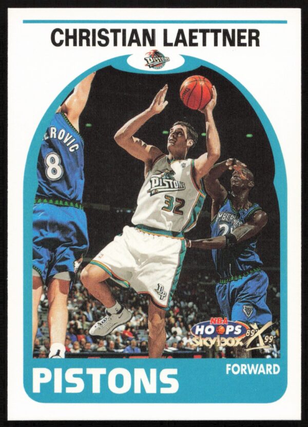 1999-00 Skybox NBA Hoops Decade Christian Laettner #17 (Front)