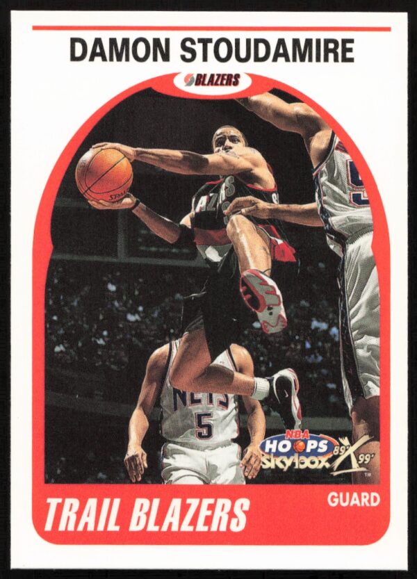 1999-00 Skybox NBA Hoops Decade Damon Stoudamire #41 (Front)