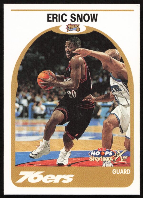 1999-00 Skybox NBA Hoops Decade Eric Snow #8 (Front)