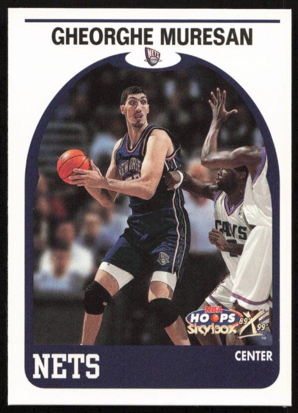 1999-00 Skybox NBA Hoops Decade Gheorghe Muresan #140 (Front)