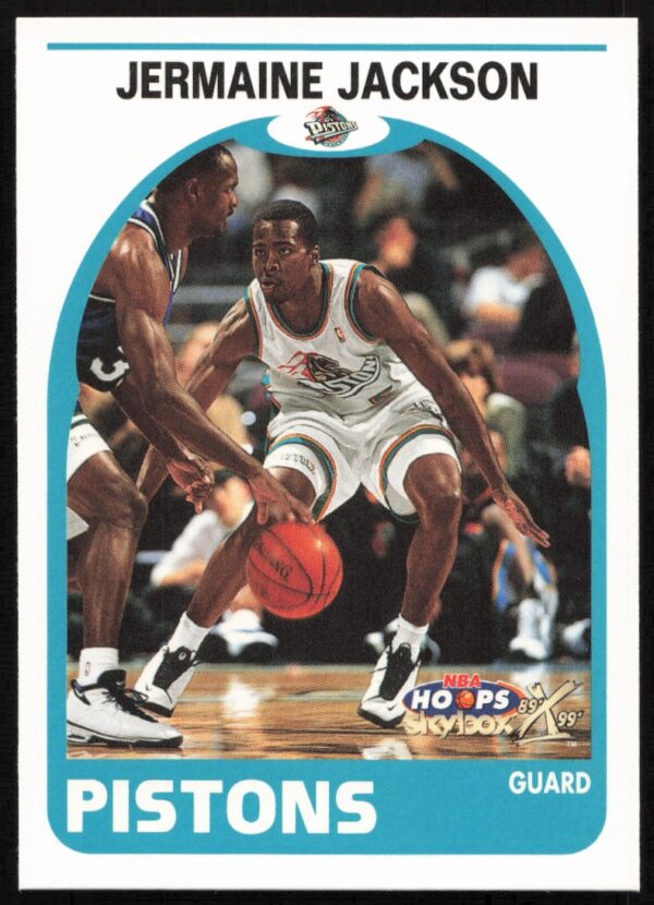 1999-00 Skybox NBA Hoops Decade Jermaine Jackson #61 (Front)