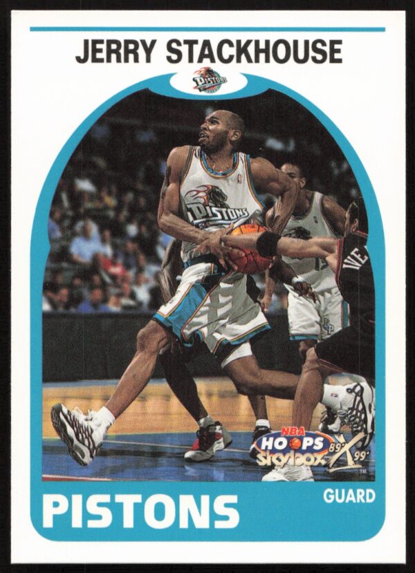 1999-00 Skybox NBA Hoops Decade Jerry Stackhouse #29 (Front)