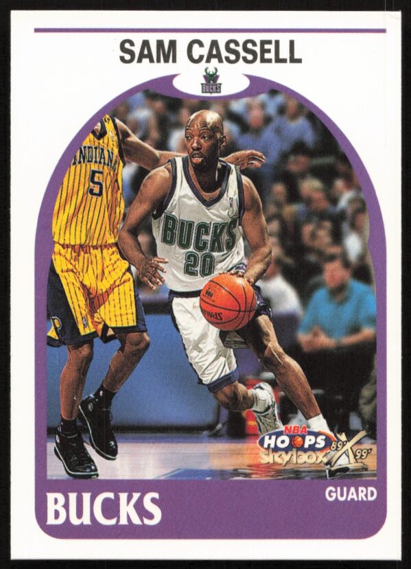 1999-00 Skybox NBA Hoops Decade Sam Cassell #161 (Front)