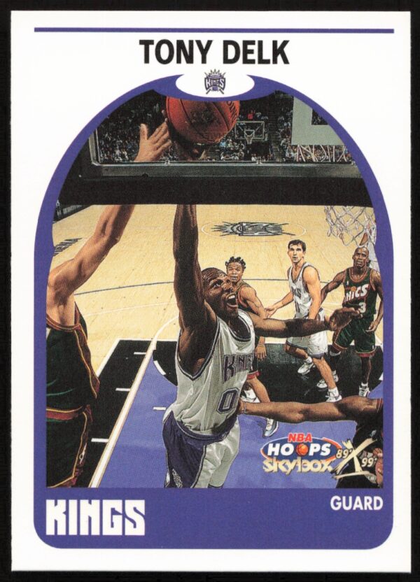 1999-00 Skybox NBA Hoops Decade Tony Delk #135 (Front)