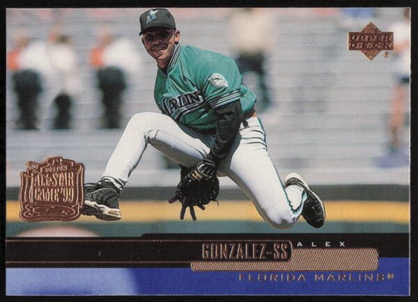 2000 Upper Deck Alex Gonzalez #121 (Front)