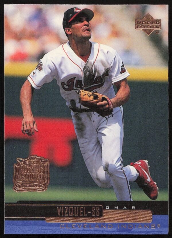 2000 Upper Deck Omar Vizquel #36 (Front)