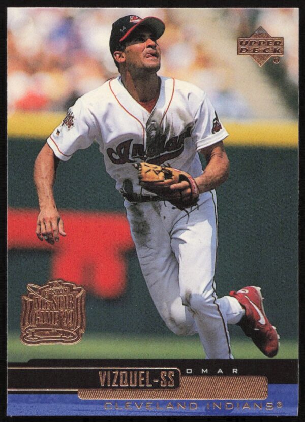 2000 Upper Deck Omar Vizquel #92 (Front)