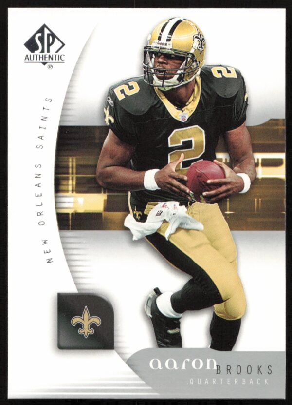 2005 Upper Deck SP Authentic Aaron Brooks #53 (Front)