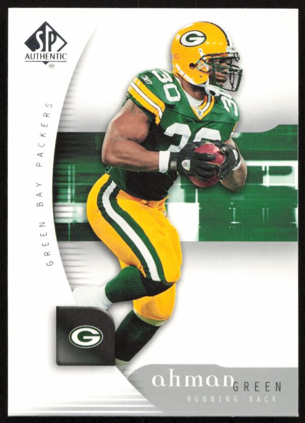 2005 Upper Deck SP Authentic Ahman Green #31 (Front)