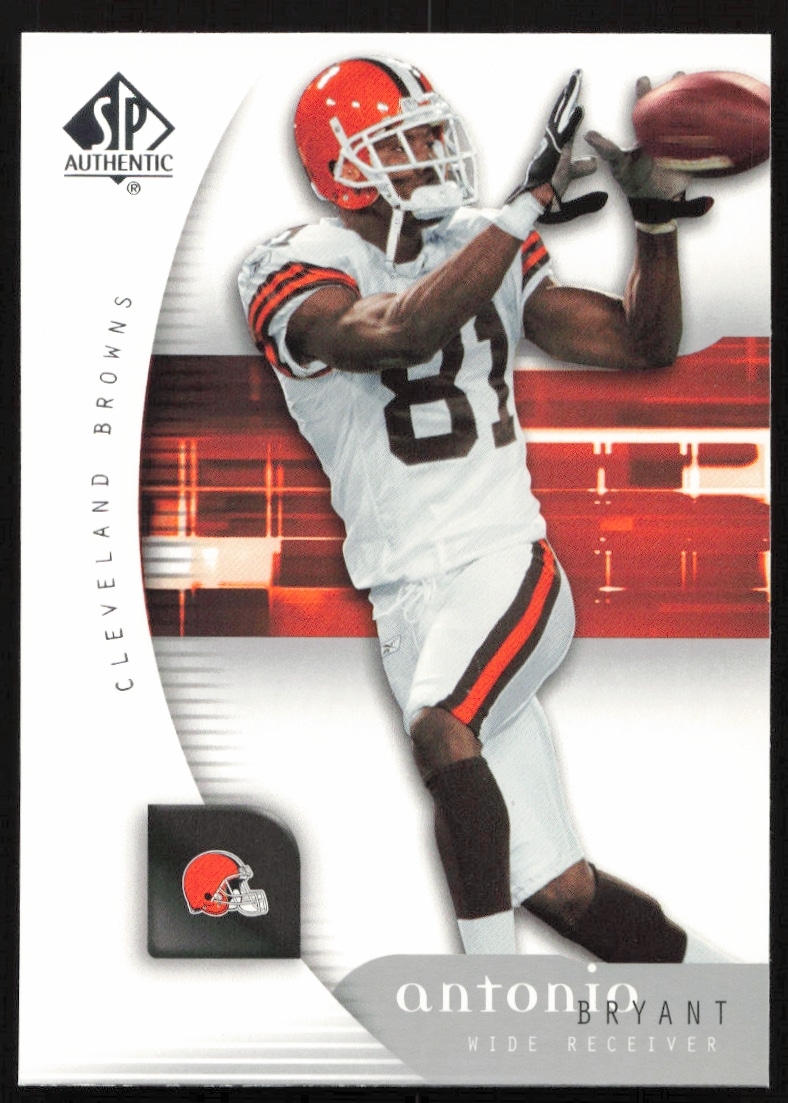 2005 Upper Deck SP Authentic Antonio Bryant #21 (Front)