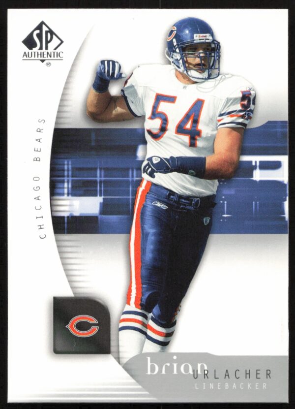 2005 Upper Deck SP Authentic Brian Urlacher #16 (Front)