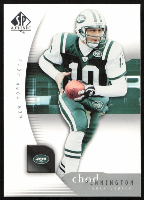 2005 Upper Deck SP Authentic Chad Pennington #59 (Front)